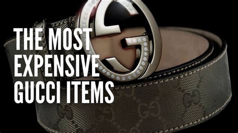 gucci most expensive item|most valuable gucci items.